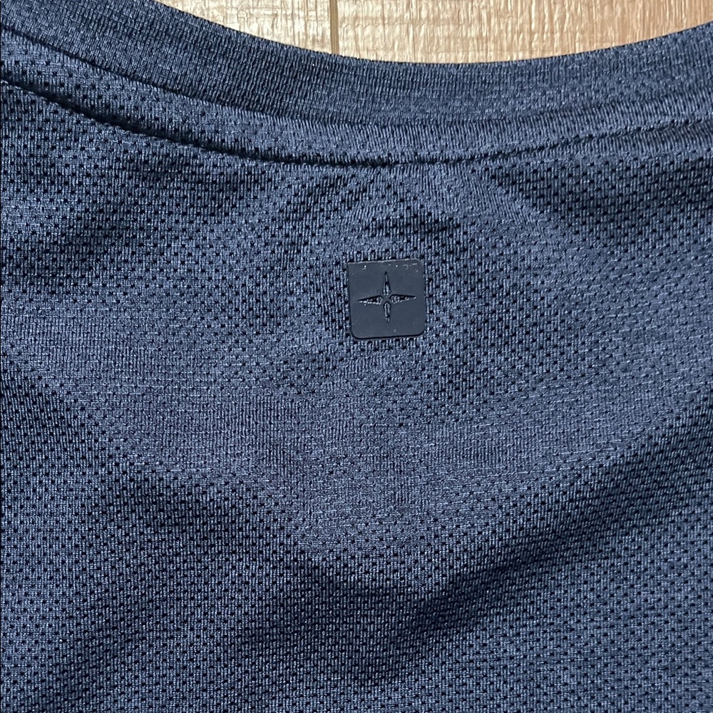 Men's Mountain Warehouse Short Sleeve Athletic Tees - Set of 2 Black & Navy L - Picture 9 of 9